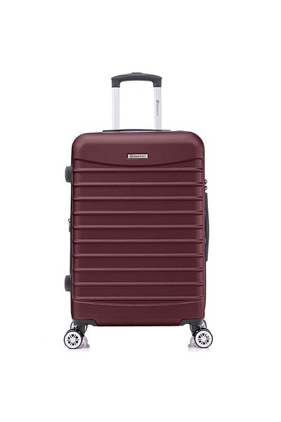Quasar & Co. Troler Mare Extensibil ®,model Line,77x49x31-36 Cm,fermoar Antifurt,abs,visiniu