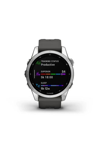 Garmin FENIX 7S – STANDARD EDITION, SILVER WITH GRAPHITE BAND