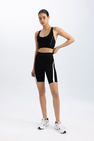 DeFacto Defactofit Biker Waist Hugging Leggings C0560Ax24Sm