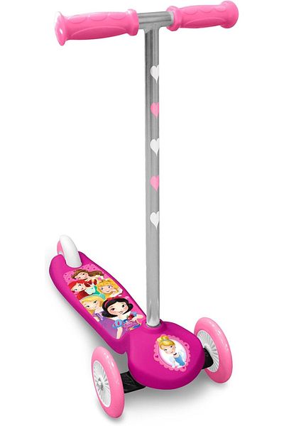 Disney Intuitive 3-wheel scooter, multicolor, comfortable handles, Princess, Disney