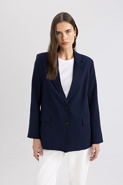 DeFacto C3085AX24SM Modell Oversize blézerkabát