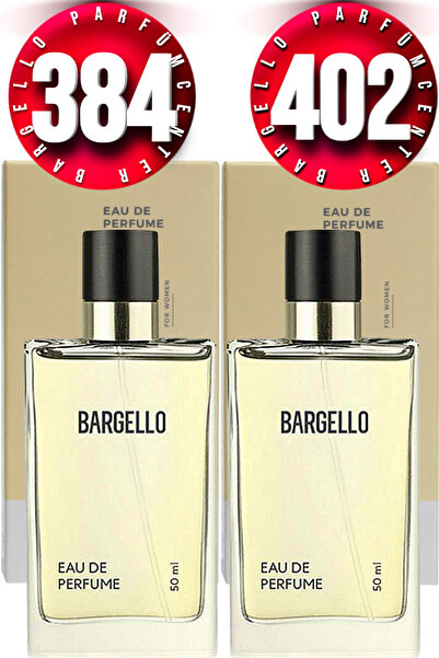 Bargello Parfüm 384 Kadın Parfüm Floral 50 Ml EDP + Bargello 402 Kadın Parfüm...
