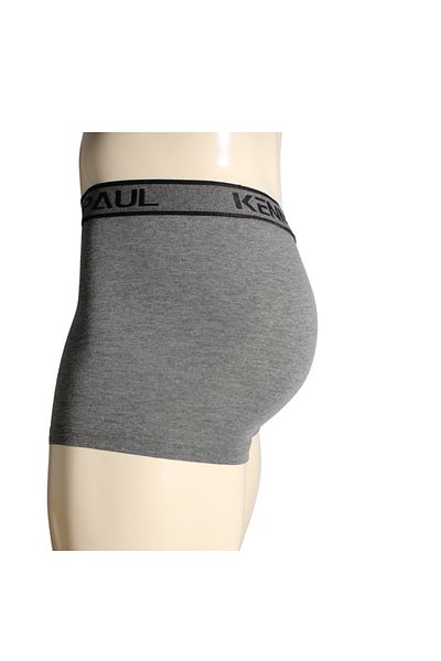 Kennpaul S->6Xl Men's Anthracite Plain Cotton Luxury Boxer Fitted | Plus Size