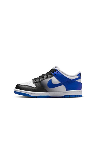 Nike Dunk Low Game Royal White Black (GS) Unisex Mavi Spor Ayakkabı
