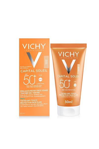 Vichy Capital Soleil SPF50 BB - Mattifying Colored Sunscreen for Dark Spots 50ml