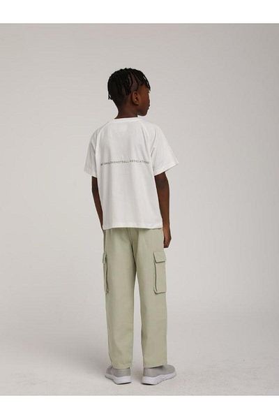 Zekids Tricou cu imprimeu din bumbac pentru băiat