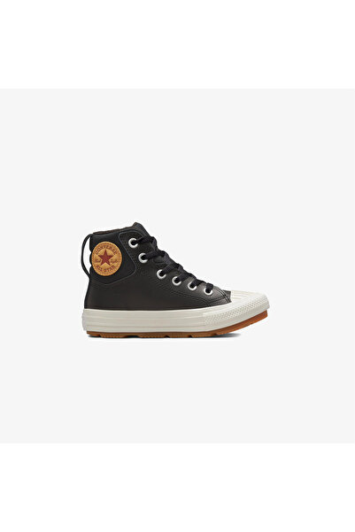 Converse Chuck Taylor All Star Berkshire Çocuk Siyah Deri Bot