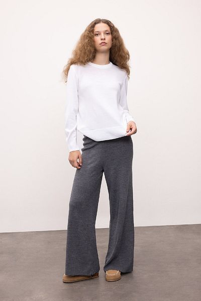 DeFacto Crew Neck Soft Textured Knitwear Sweater - Regular Fit C0058Ax24Wn