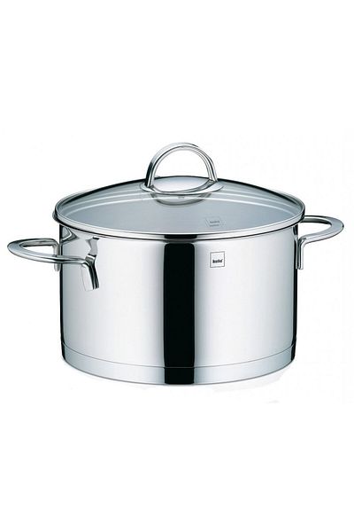 KELA Keck Lang Oala inox cu capac din sticla 3,5 l CAILIN