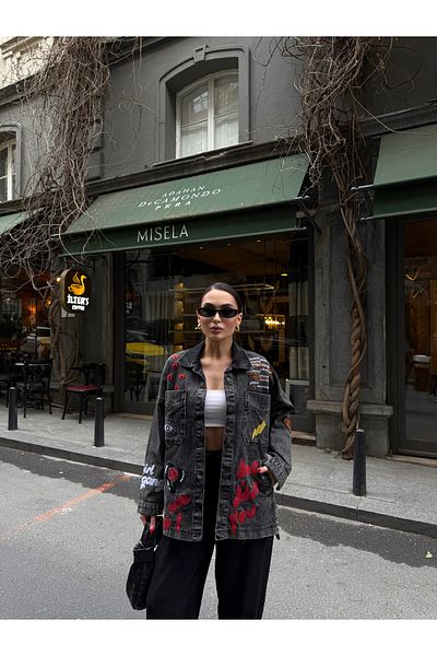 SOLİS MODA Дамско дънково яке