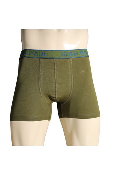 Kennpaul S-6Xl Men's Khaki Plain Cotton Luxury Boxer | Plus Size |   Soft