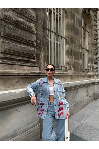 SOLİS MODA jachetă de blugi pentru femei