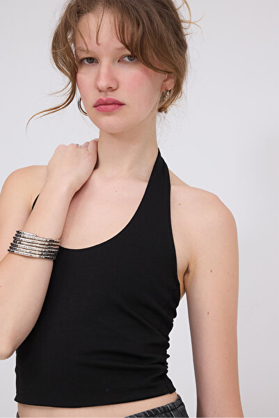 Addax Μπλούζα Halter - B1623