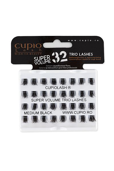 Cupio Gene false individuale Super Volume Trio Flares - medii