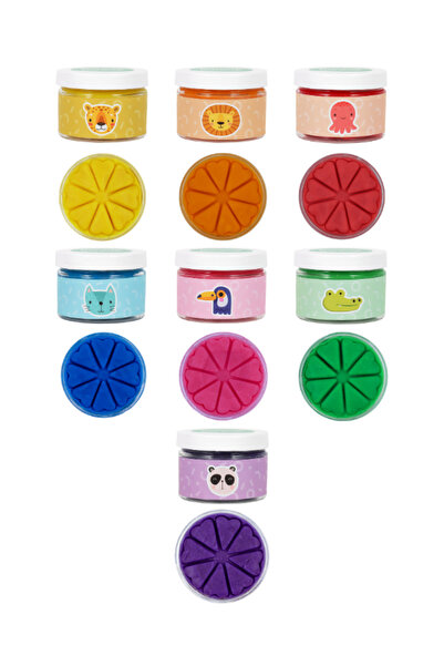 Bonimo Natural Play Dough 7 Color Set 7*150gr