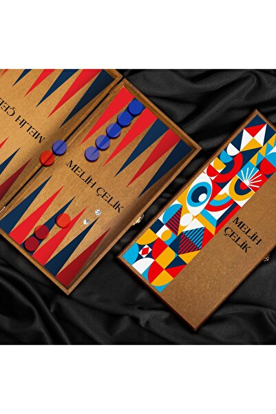 EJOYA Kişiye Özel Tasarım Premium Tavla Seti 114843