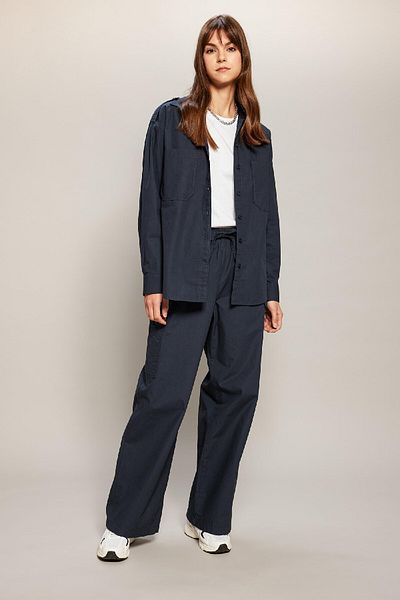 DeFacto قميص تونيك بأكمام طويلة من Poplin Relax - C2145ax24sp