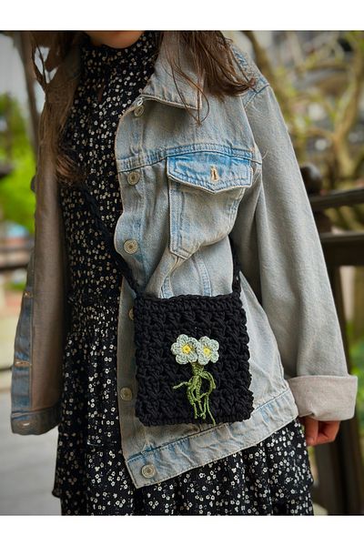 yucin Children's Bag,Summer Bag with Flowers