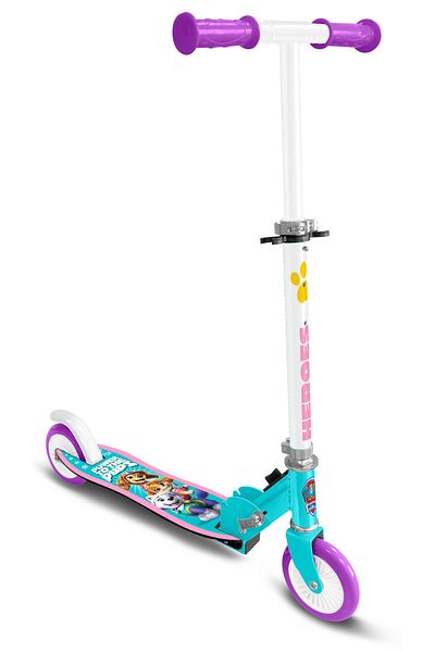 PAW PATROL Trotineta pliabila cu 2 roti, 3+ ani, sarcina maxima 50 kg, rulmenti ABEC 5, multicolor, Paw Patrol