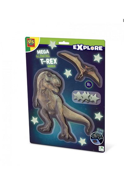 SES Creative Creative set - Mega glowing T-rex world