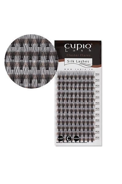 Cupio Premium Silk Individual False Eyelashes - Short