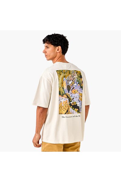 SP Characters Graphic Print Crew Neck T-shirt with Short Sleeves