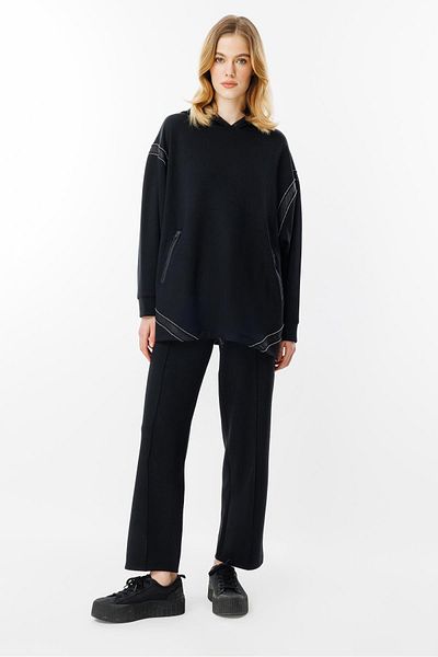 Ghisa Hooded Suit Black