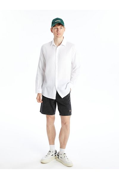 LC Waikiki Pánská košile Regular Fit s dlouhým rukávem
