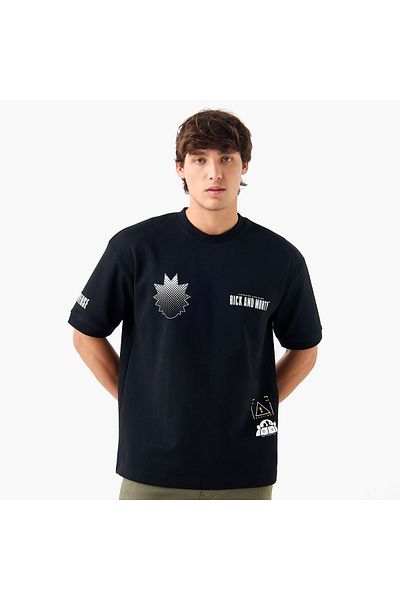 SP Characters Graphic Print Crew Neck T-shirt