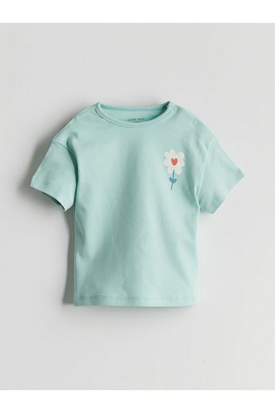 LC Waikiki Floral Baby Girl T-Shirt and Leggings 2-Pack