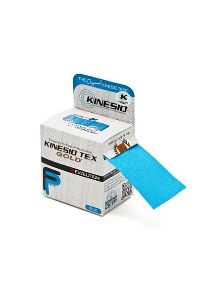 KINESIO TEX حزام الألم الذهبي Kinesiotape Sports Support Band - أزرق