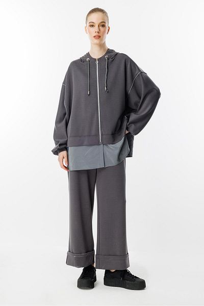 Ghisa Hooded Suit Anthracite
