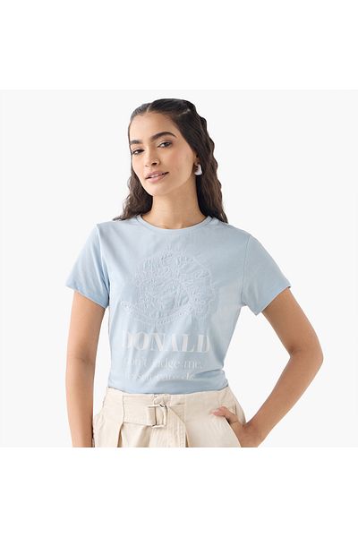 SP Characters Donald Duck Embroidered T-shirt