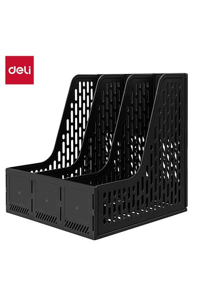 Deli E9843 4 Compartment Magazine Holder