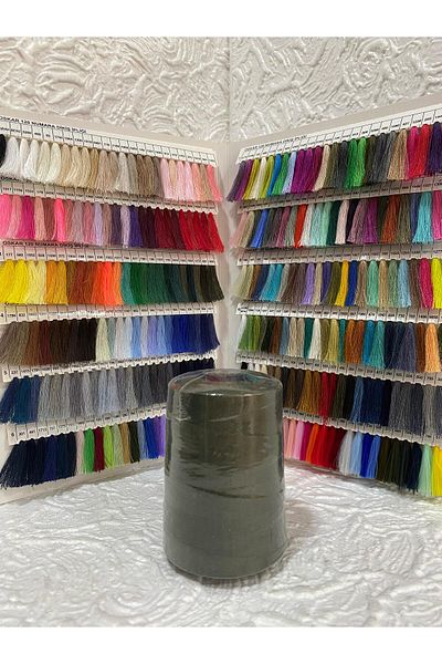 Oskar Size 50 Denim Sewing Thread 100% Polyester 5000 Mt (Khaki)