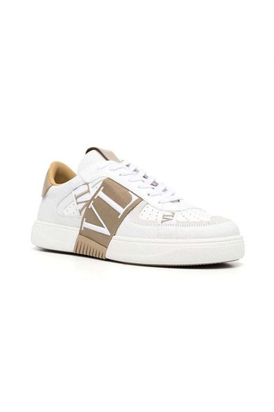 Valentino Garavani Vl7N Black Men's Leather Sneaker