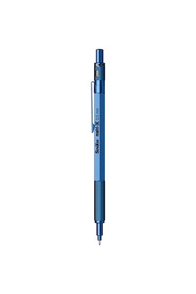 Scrikss Matrix 0.5mm Mechanical Pencil Metallic Blue - Transparent Case