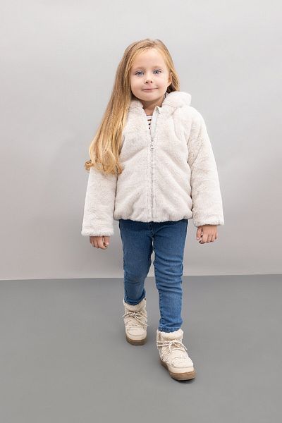 DeFacto Mantel für Baby-Mädchen mit Kapuze C5319A524AU