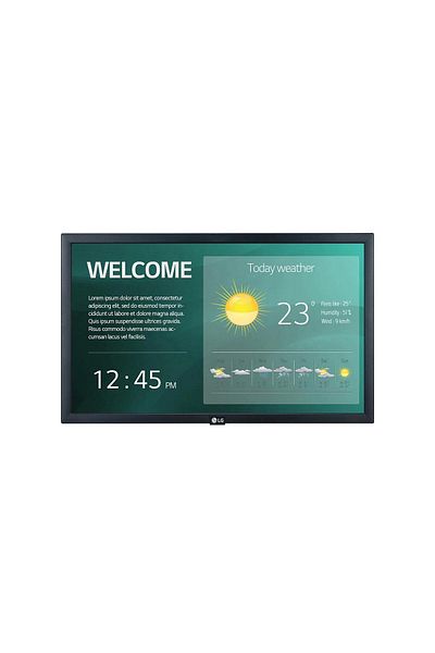 LG Display IPS LED LG 21.5inch 22SM3G-B, Full HD (1920 x 1080), HDMi, Boxe (Negru)