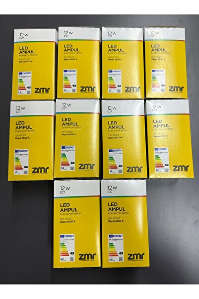 ZMR 12W AMPUL - 6500K - BEYAZ - E27