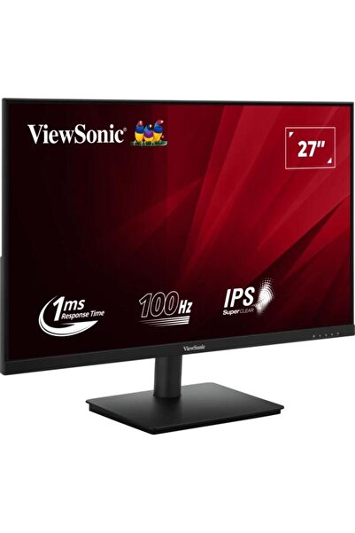 ViewSonic Monitor LED IPS ViewSonic VA270-H 27", Full HD (1920x1080), 100Hz, 1ms MPRT, HDMI, VGA, VESA, negru