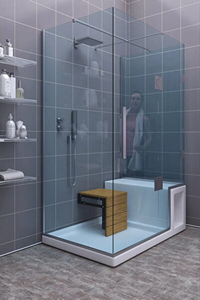 İGEMTASARİM SARDUNYA KATLANABİLİR BANYO DUŞ TABURESİ