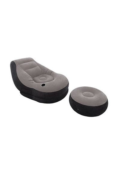 Primo Plus Ultra Lounge Living Room Air Furniture Inflatable Sofa Set With Ottoman Footrest