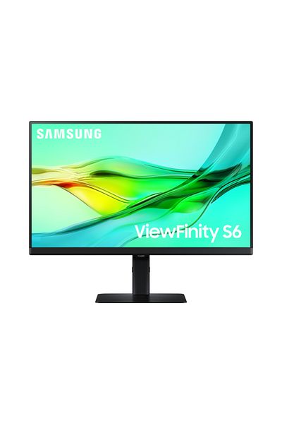 Samsung Monitor Samsung ViewFinity S6, 24inch, QHD, IPS, 100Hz, 5ms (GTG), HDMI, USB-C