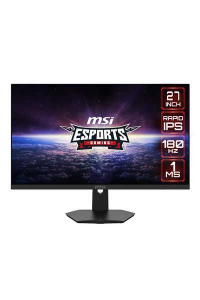 MSI Monitor gaming LED, MSI G274F IPS, 27" Full HD, 180 Hz, Display Port și 2 HDMI, 1 ms, True Color