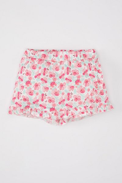 DeFacto Floral Patterned Baby Girl Shorts Skirt - C5205a524sm