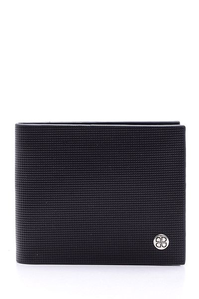 Derimod Men's Black Leather Wallet 000A2D 308426