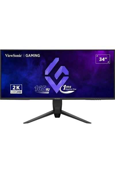 ViewSonic Monitor Gaming LED VA UWQHD 165Hz, ms, FreeSyncTM HDR10, HDMI, VESA, Pivot, negru