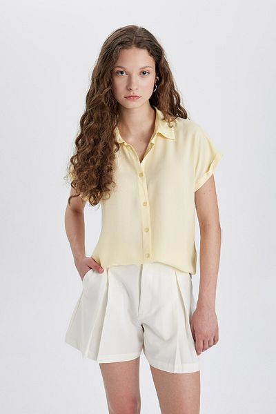 DeFacto Regular Fit Short Sleeve Shirt N7819az24sp
