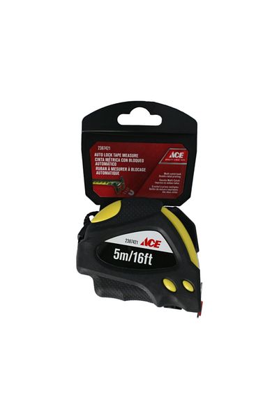 ACE Self-Closing Measuring Tape 19mm x 5m